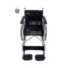 Silla de ruedas manual de aluminio plegable