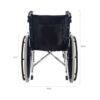 Silla de ruedas manual de aluminio plegable