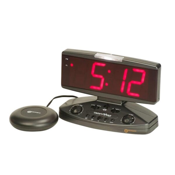 Despertador con números grandes y vibrador ‘Wake’