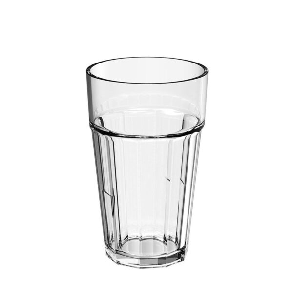 Vaso agua/zumo irrompible transp. 300ml. (12uds)