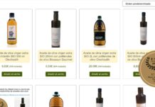Tienda Allotarra comercializa aceite de oliva variedad Arróniz